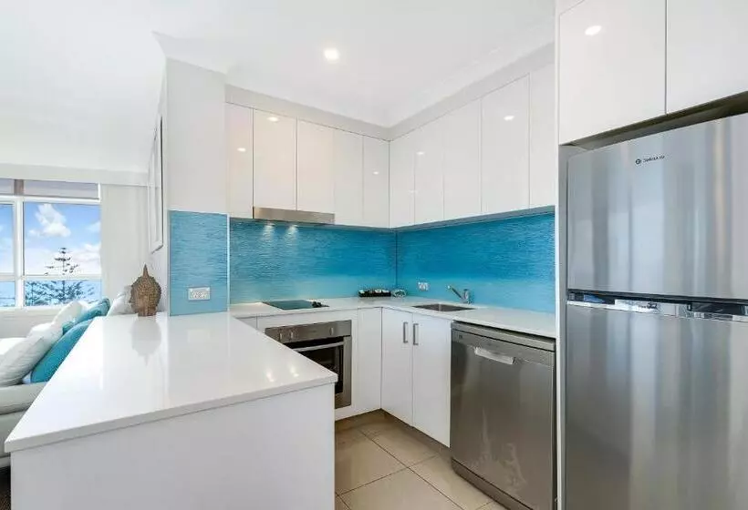 آپارتمان سوپریور 1 خوابه با چشم‌انداز دریا, Ultiqa Burleigh Mediterranean Resort