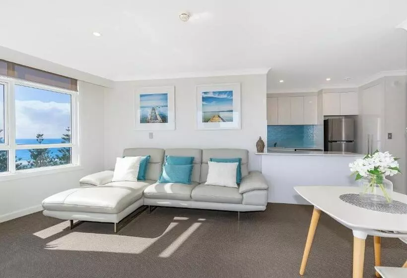 آپارتمان سوپریور 1 خوابه با چشم‌انداز دریا, Ultiqa Burleigh Mediterranean Resort