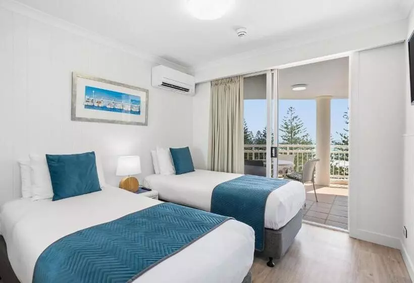 آپارتمان ممتاز دوخوابه رو به دریا, Ultiqa Burleigh Mediterranean Resort