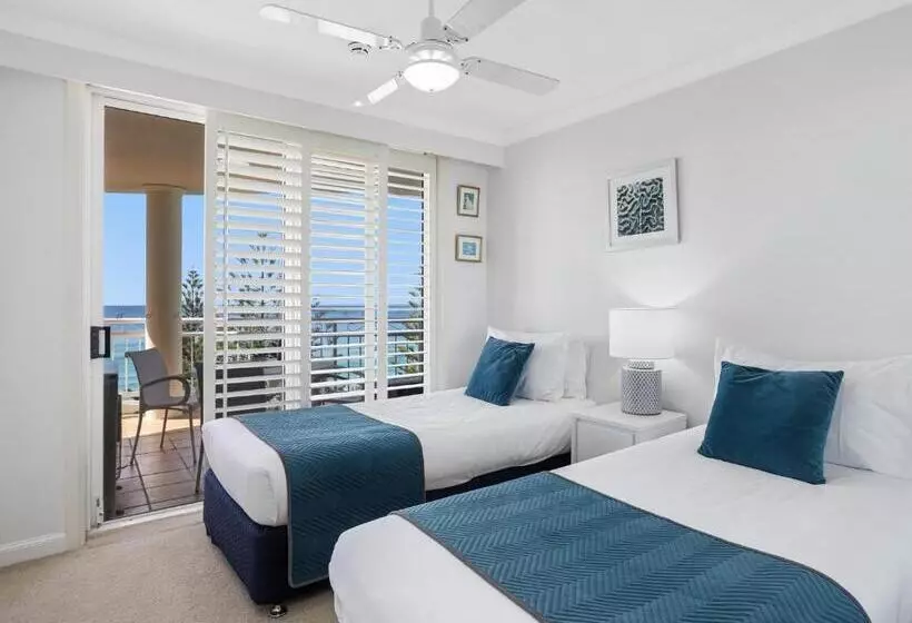 آپارتمان 2 خوابه با چشم‌انداز دریا, Ultiqa Burleigh Mediterranean Resort