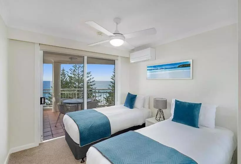 آپارتمان 2 خوابه با چشم‌انداز دریا, Ultiqa Burleigh Mediterranean Resort