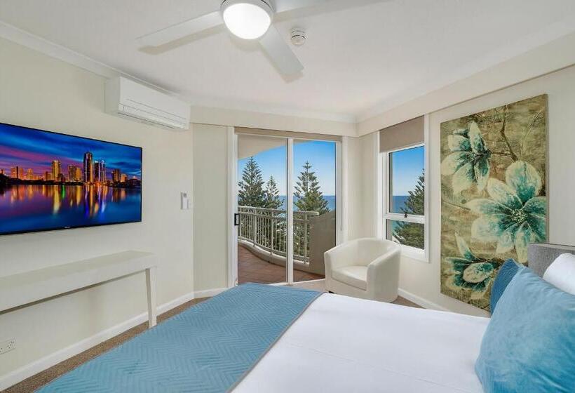 Апартаменты 2 Спальни Вид на Море, Ultiqa Burleigh Mediterranean Resort