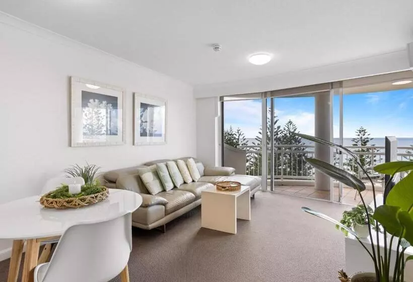 آپارتمان 1 خوابه با چشم‌انداز دریا, Ultiqa Burleigh Mediterranean Resort