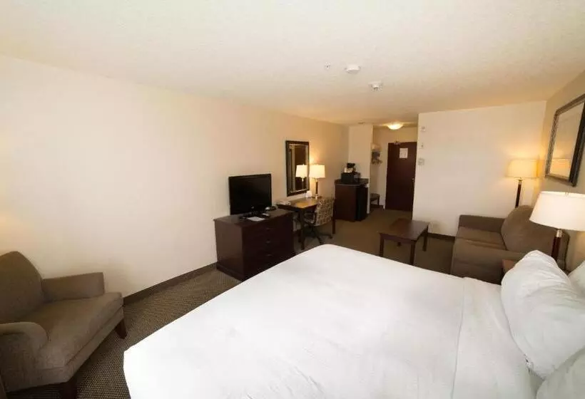 身障者適用キングサイズベッドルーム, Holiday Inn Express & Suites Whitecourt, An Ihg