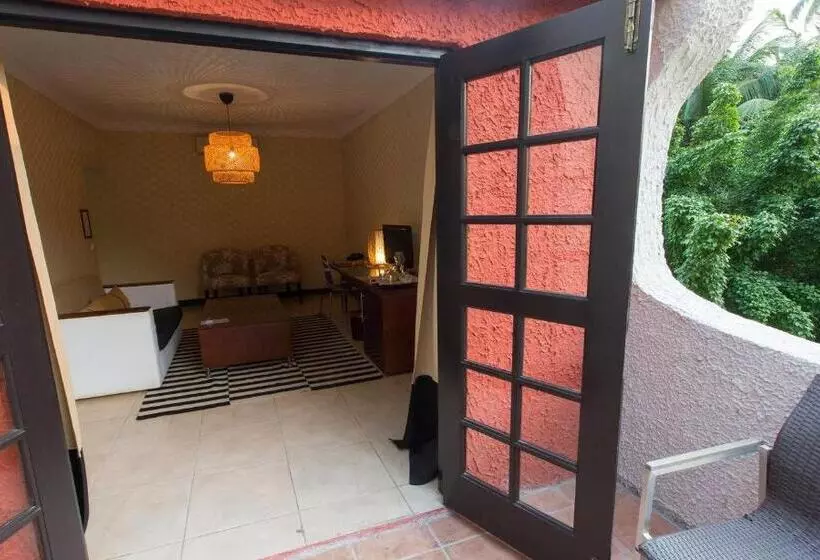 اتاق استاندارد با بالکن, Omali São Tomé