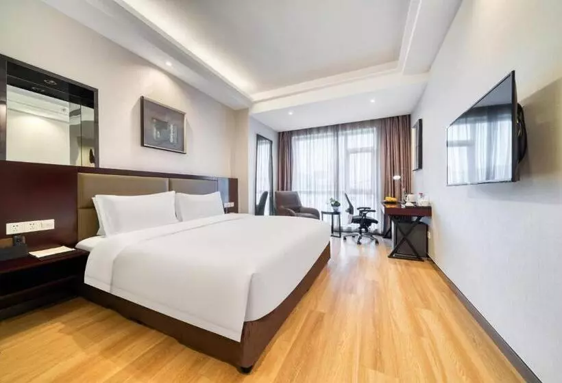 キングサイズベッドのスタンダードルーム, Yiwu International Mansion