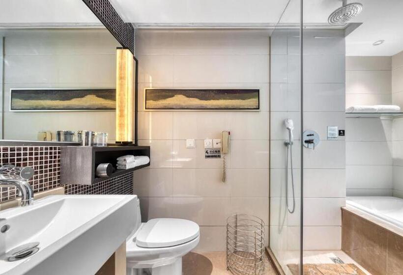 Номер Deluxe Кровать Кинг Вид на Город, Yiwu International Mansion