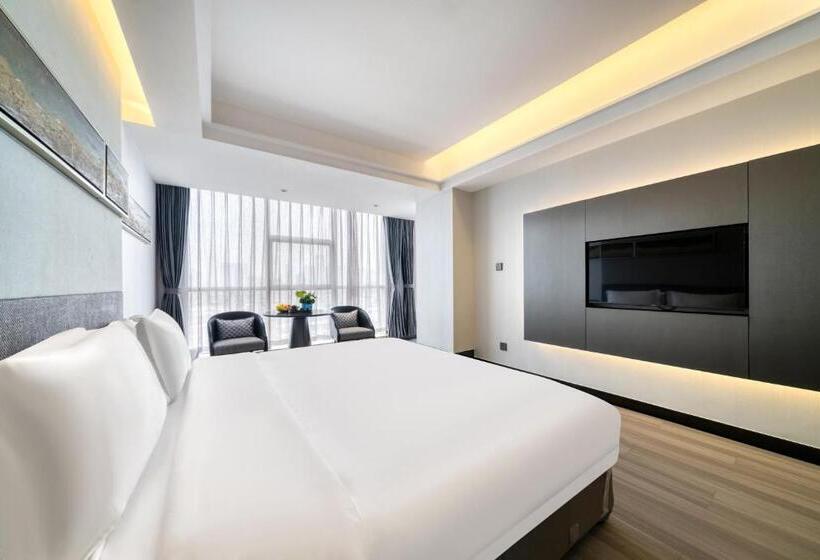 Номер Deluxe Кровать Кинг, Yiwu International Mansion
