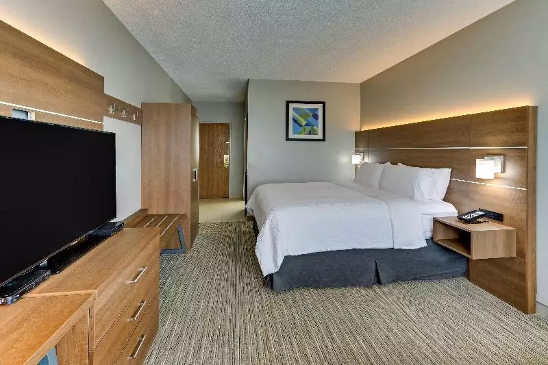 キングサイズベッドのスタンダードルーム, Holiday Inn Express & Suites Bad Axe, An Ihg