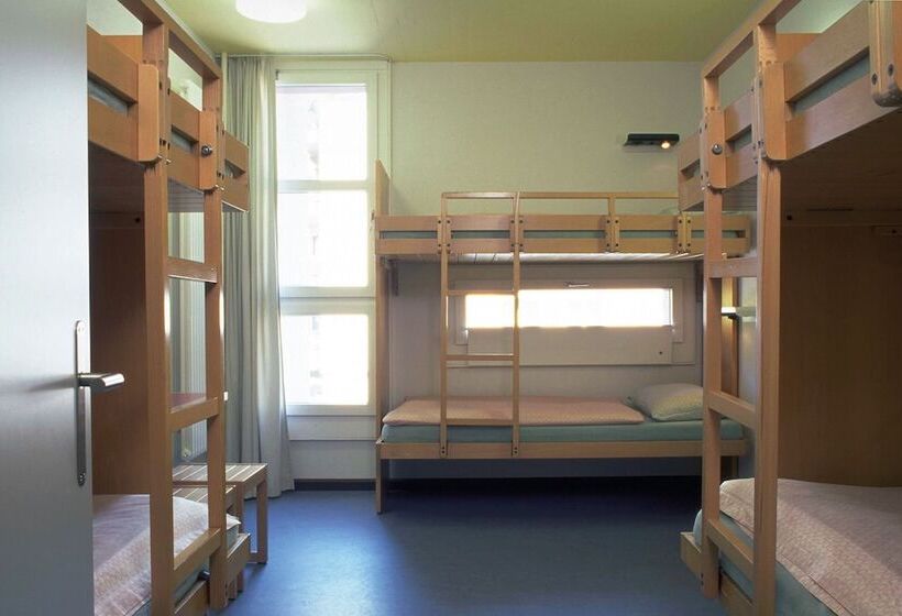 اتاق استاندارد با سرویس بهداشتی مشترک, Zurich Youth Hostel
