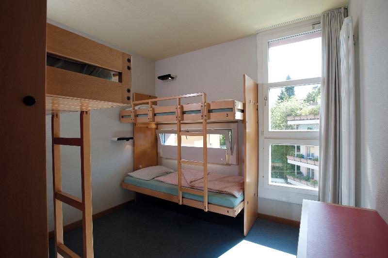 اتاق استاندارد چهارنفره با سرویس بهداشتی مشترک, Zurich Youth Hostel