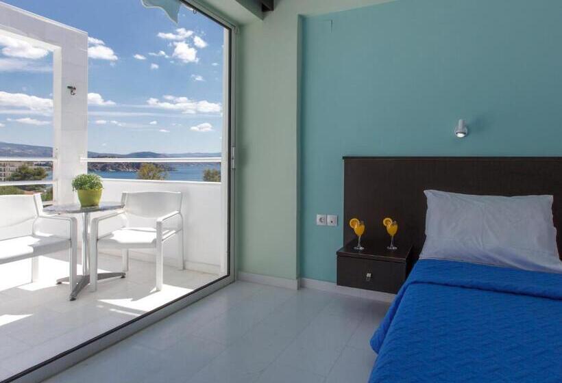 Апартаменты 2 Спальни Вид на Море, Asteria