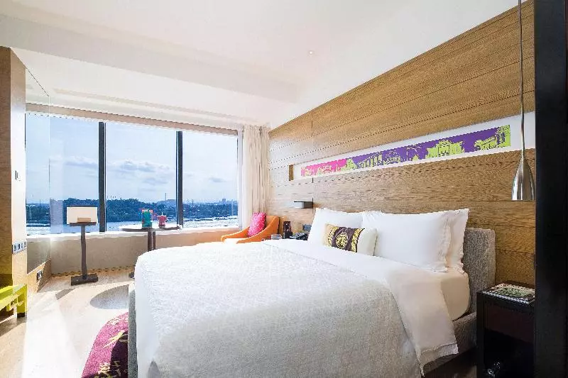 キングサイズベッドのスタンダードルーム, Indigo Xiamen Harbour, An Ihg