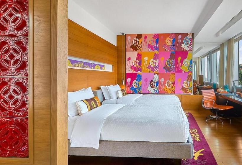 غرفة بريميوم مطلة على المدينة, Indigo Xiamen Harbour, An Ihg