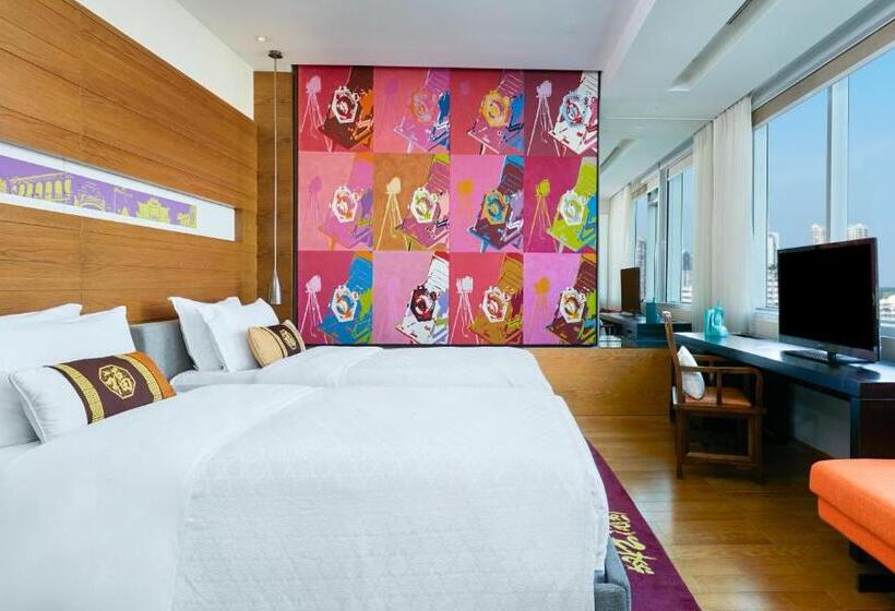 غرفة بريميوم مطلة على المدينة, Indigo Xiamen Harbour, An Ihg