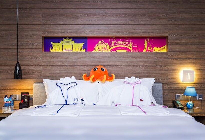 غرفة بريميوم مطلة على المدينة, Indigo Xiamen Harbour, An Ihg