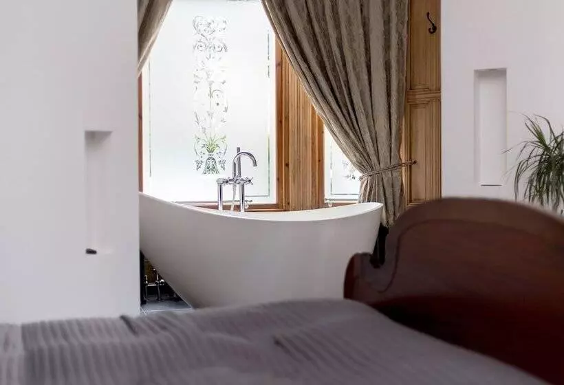 اتاق دلوکس با چشم‌انداز پارک, The Alamo Guest House