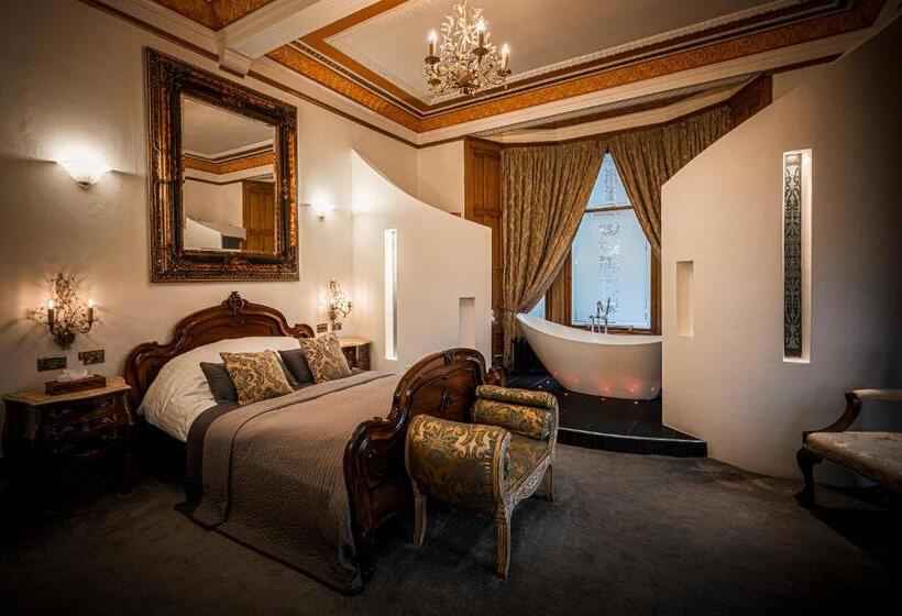 חדר דלוקס עם נוף לפארק, The Alamo Guest House