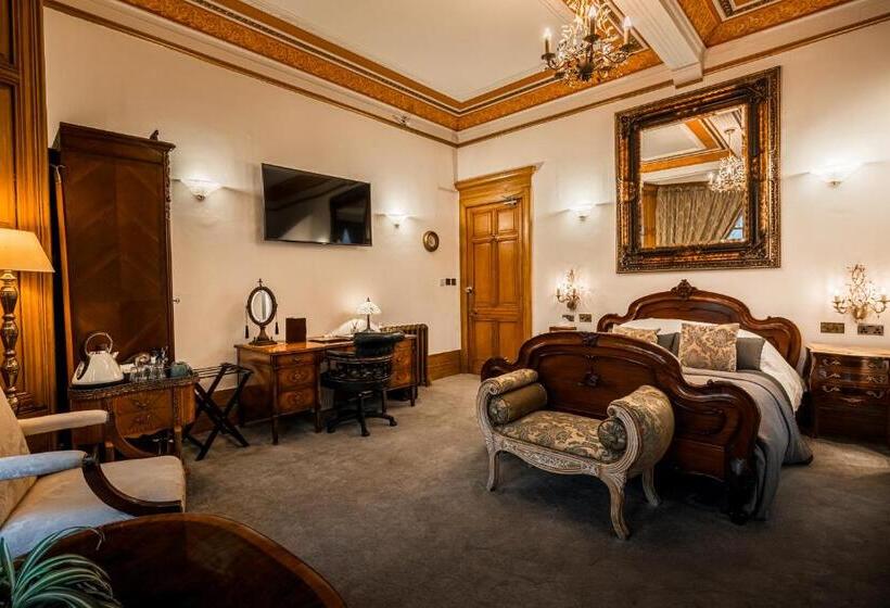 اتاق دلوکس با چشم‌انداز پارک, The Alamo Guest House