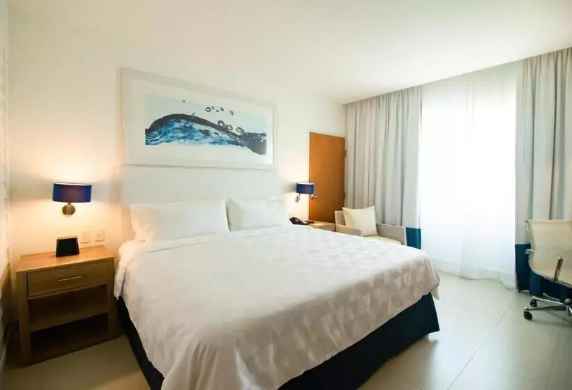 キングサイズベッドのスタンダードルーム, Holiday Inn Acapulco La Isla, An Ihg