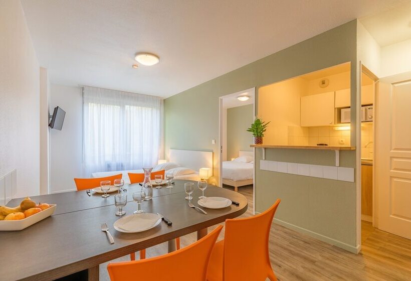 Апартаменты 2 Спальни, Appart City Classic Bourgenbresse