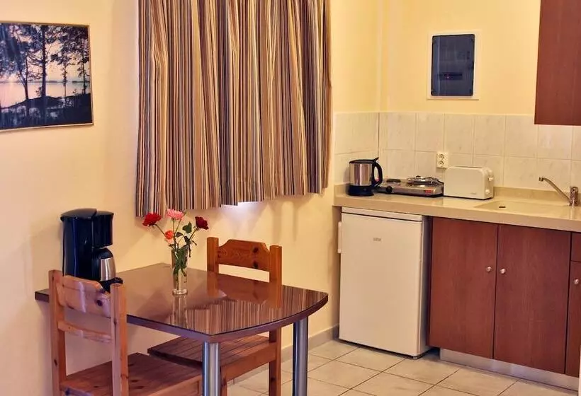 استودیوی لوکس, Sandy S Studios Apartments & Log Villas