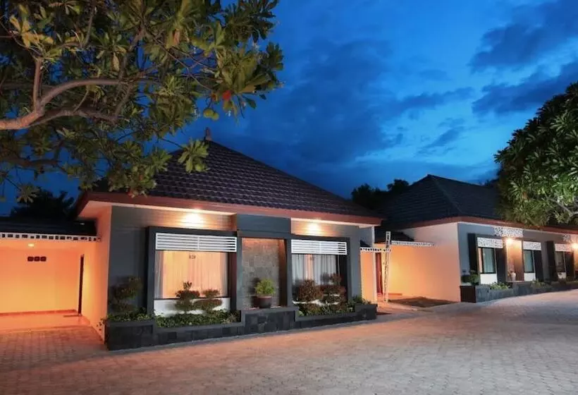 デラックスビラの１ベッドルーム, Swiss Belhotel Silae Palu