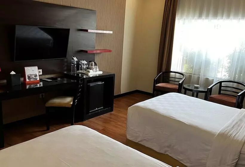 デラックスビラの１ベッドルーム, Swiss Belhotel Silae Palu