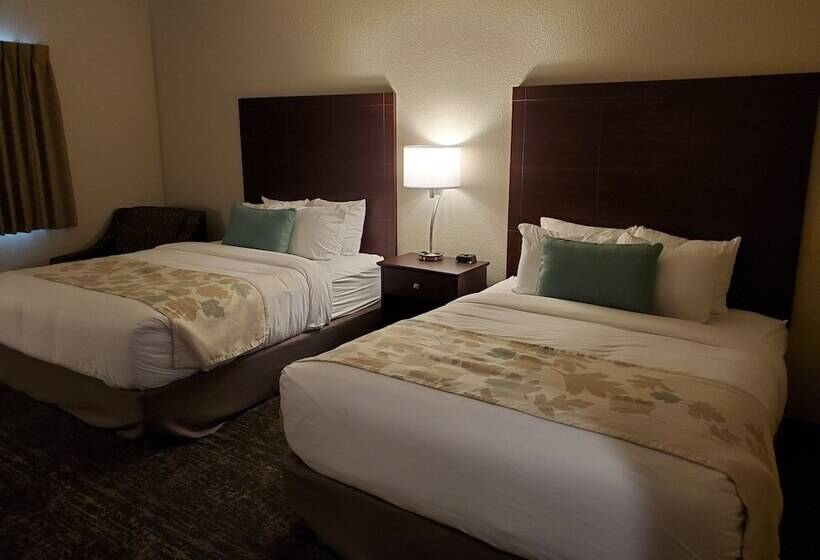 Номер Стандарт 2 Двуспальные Кровати, Cobblestone Suites  Oshkosh