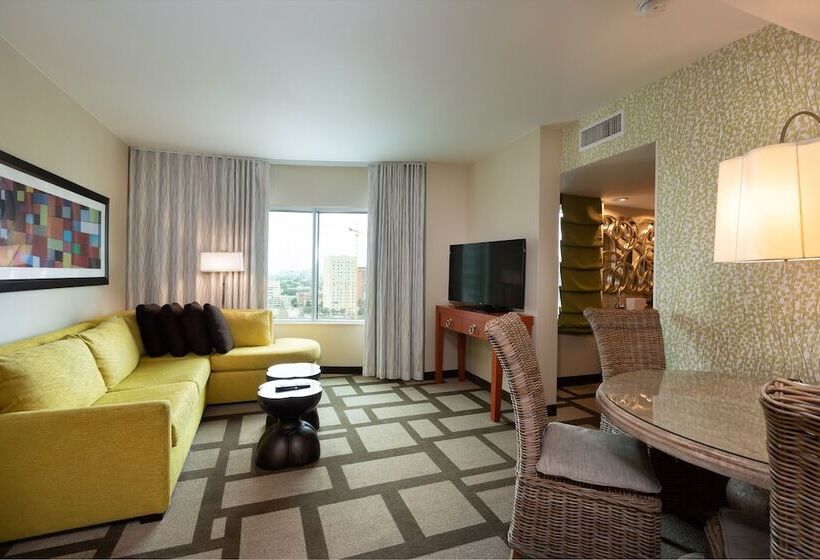 סוויטה מותאמת לאדם עם מוגבלויות, Embassy Suites Houston Downtown