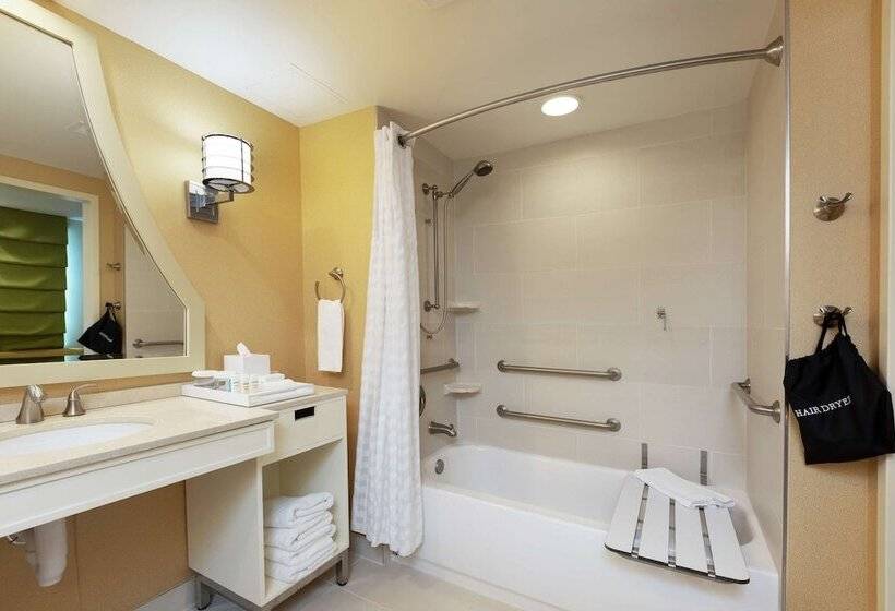 סוויטה מותאמת לאדם עם מוגבלויות, Embassy Suites Houston Downtown