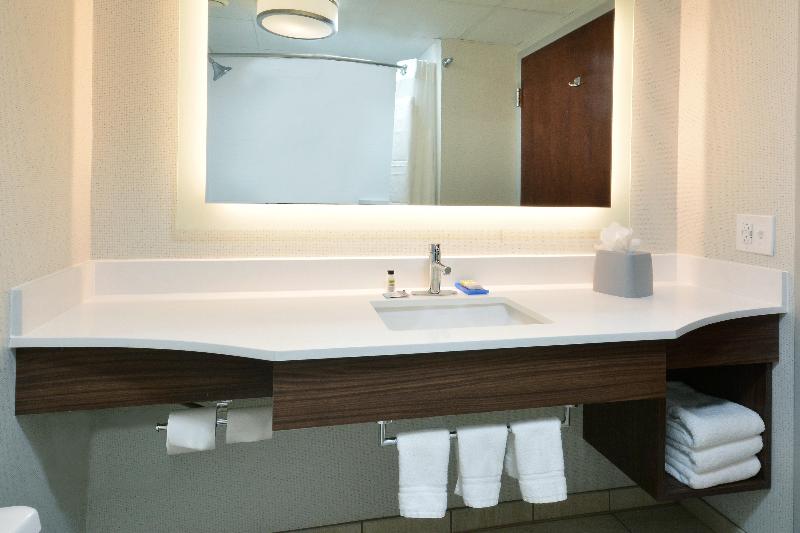 Quarto Estandar Cama King para Deficientes Físicos, Holiday Inn Express Raleigh Durham Airport, An Ihg
