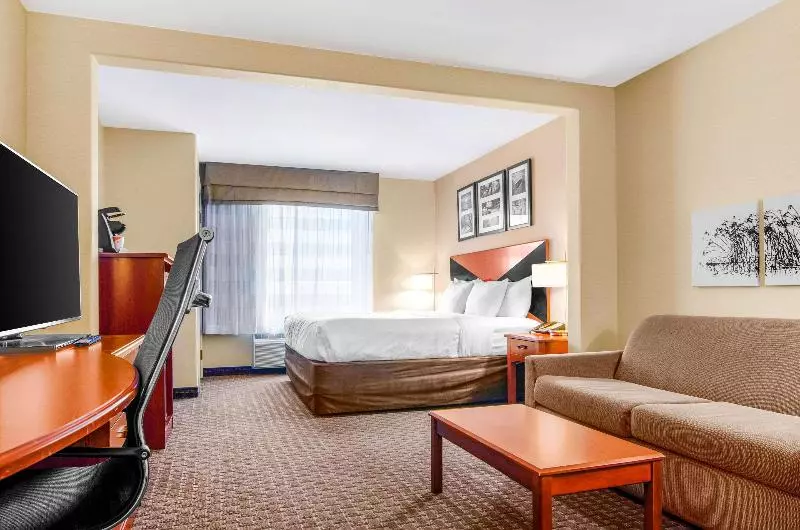 キングサイズベッドのスイートルーム, Sleep Inn & Suites Idaho Falls Gateway To Yellowstone