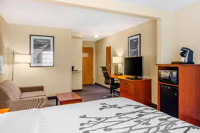 キングサイズベッドのスイートルーム, Sleep Inn & Suites Idaho Falls Gateway To Yellowstone