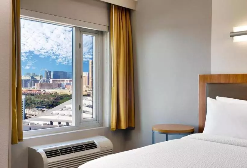 キングサイドベッドのスタンダードワンルーム, Springhill Suites By Marriott Las Vegas Convention Center