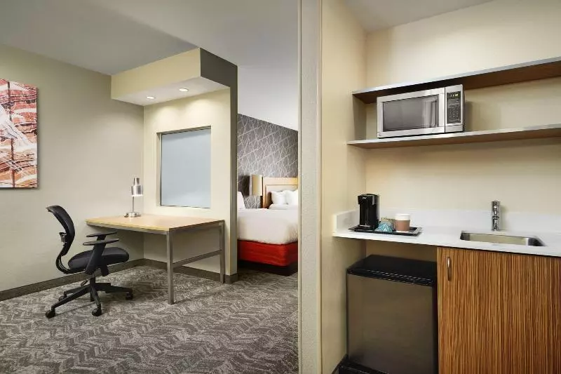 キングサイドベッドのスタンダードワンルーム, Springhill Suites St. Louis Airport/earth City