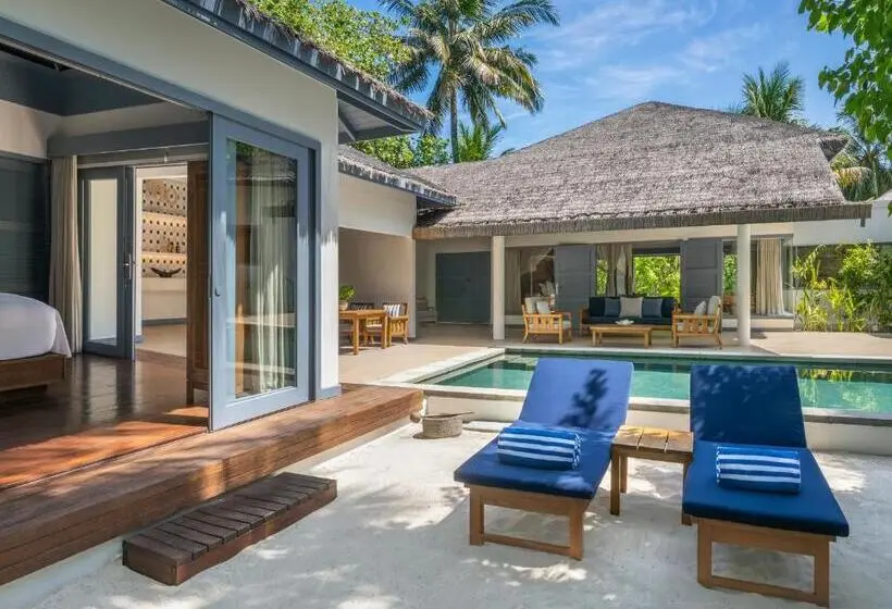 オーシャンビュー２ベッドルームヴィラ, The Halcyon Private Isles Maldives, Autograph Collection