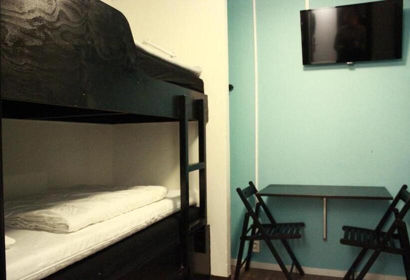 غرفة قياسية فردية حمام مشترك, Vandrarhem Uppsala Centralstation