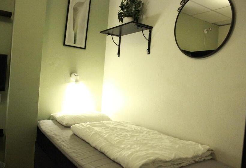 غرفة قياسية فردية حمام مشترك, Vandrarhem Uppsala Centralstation