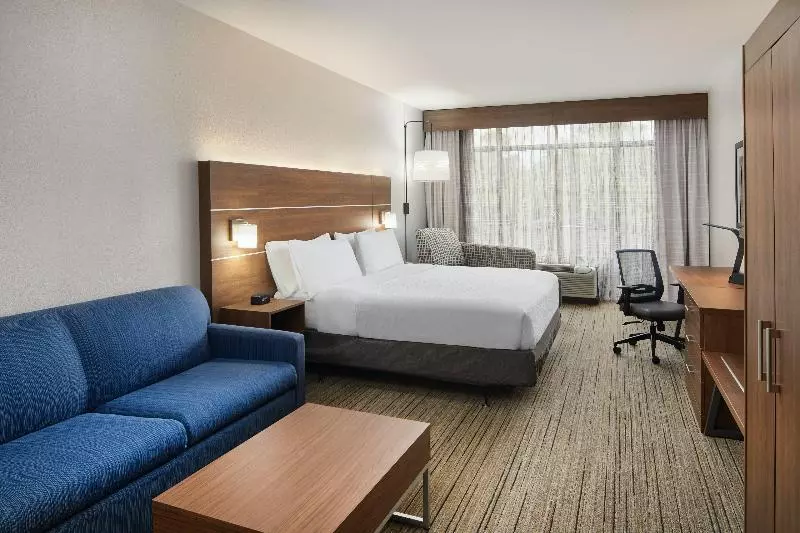 身障者適用キングサイズベッドルーム, Holiday Inn Express Hotel & Suites Pensacola West Navy Base, An Ihg