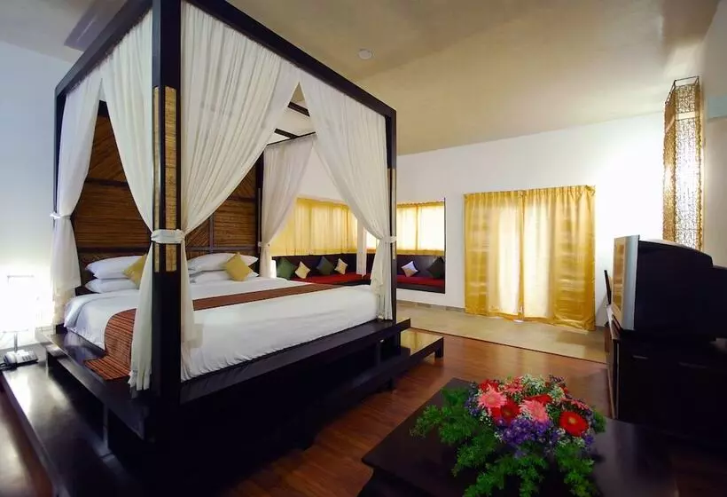 Villa 1 Makuuhuone, The Windflower Resorts And Spa