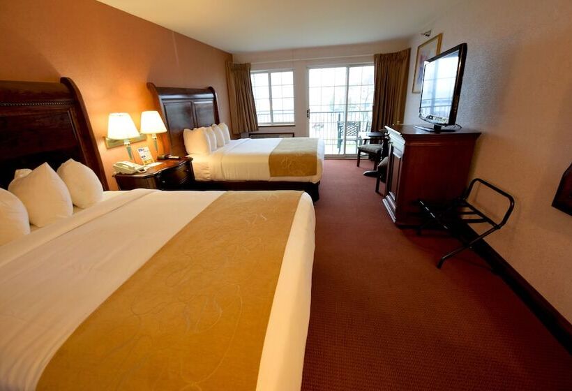 חדר דלוקס נוף לאגם, Crown Choice Inn & Suites Lakeview And Waterpark