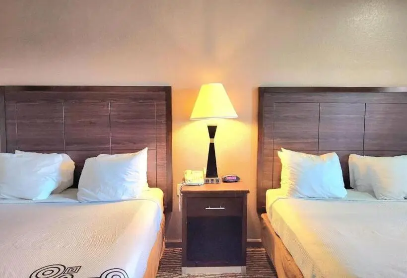 身障者適用クイーンサイズベッドルーム, Days Inn By Wyndham Navasota