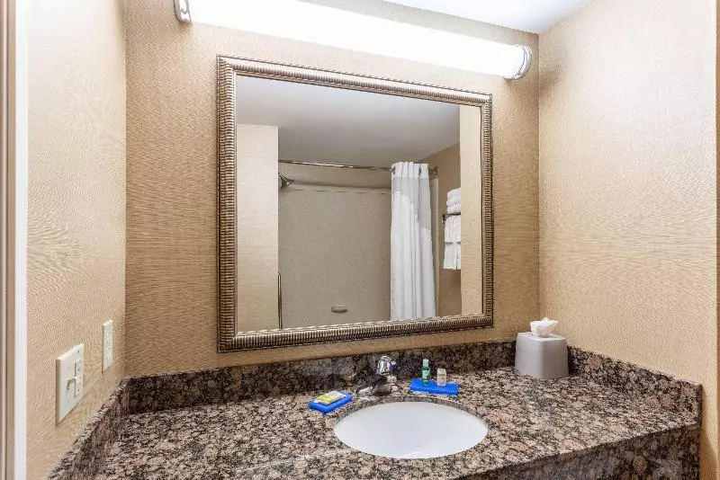 キングサイズベッドのスタンダードルーム, Holiday Inn Express Charles Town, An Ihg