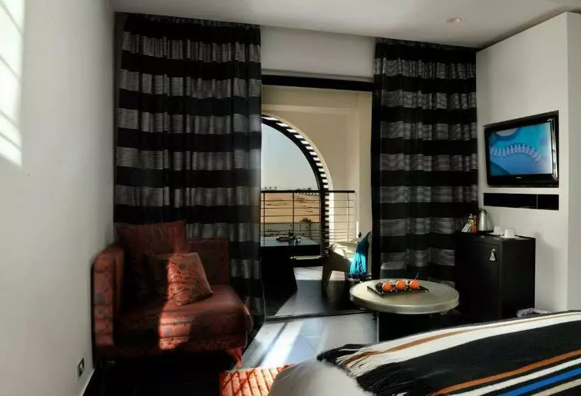 Deluxe-huone Sivuttainen Merinäkymä, Sofitel Agadir Thalassa Sea & Spa