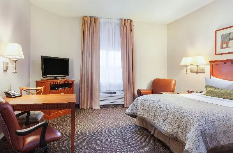 キングサイドベッドのスタンダードワンルーム, Candlewood Suites Georgetown By Ihg