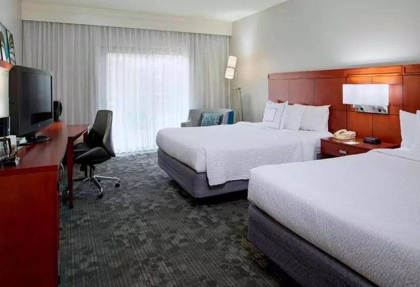 身障者適用クイーンサイズベッドルーム, Sonesta Select Kansas City Airport Tiffany Springs