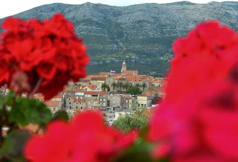 标准工作室带阳台, Accommodation Drasko