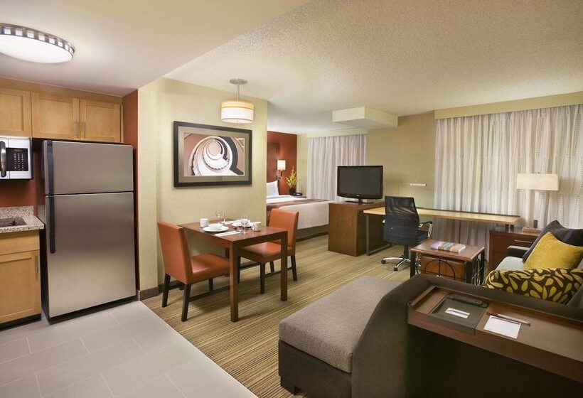 إستوديو قياسى سرير مزدوج, Residence Inn By Marriott Calgary Airport