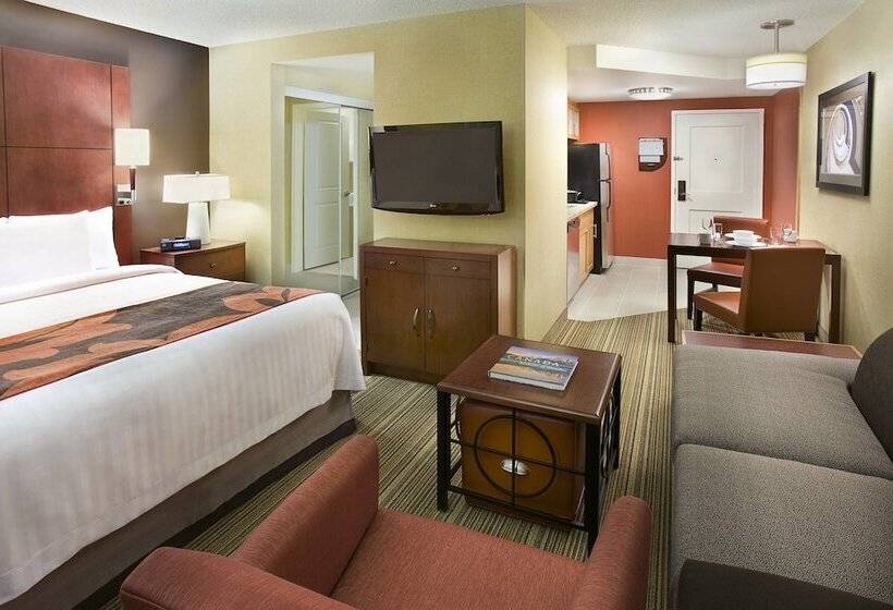 إستوديو قياسى سرير مزدوج, Residence Inn By Marriott Calgary Airport